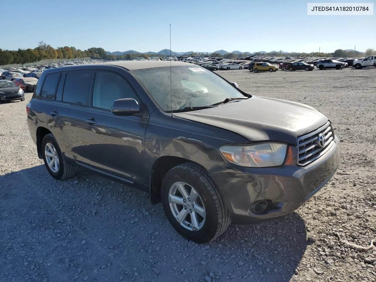 2008 Toyota Highlander VIN: JTEDS41A182010784 Lot: 77080944