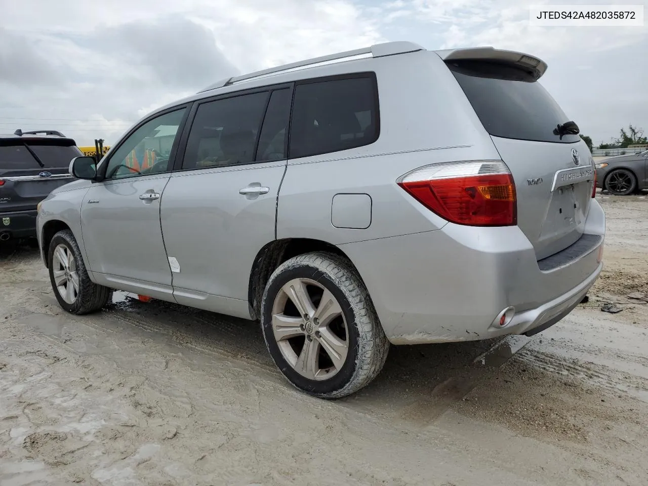 2008 Toyota Highlander Limited VIN: JTEDS42A482035872 Lot: 77494084