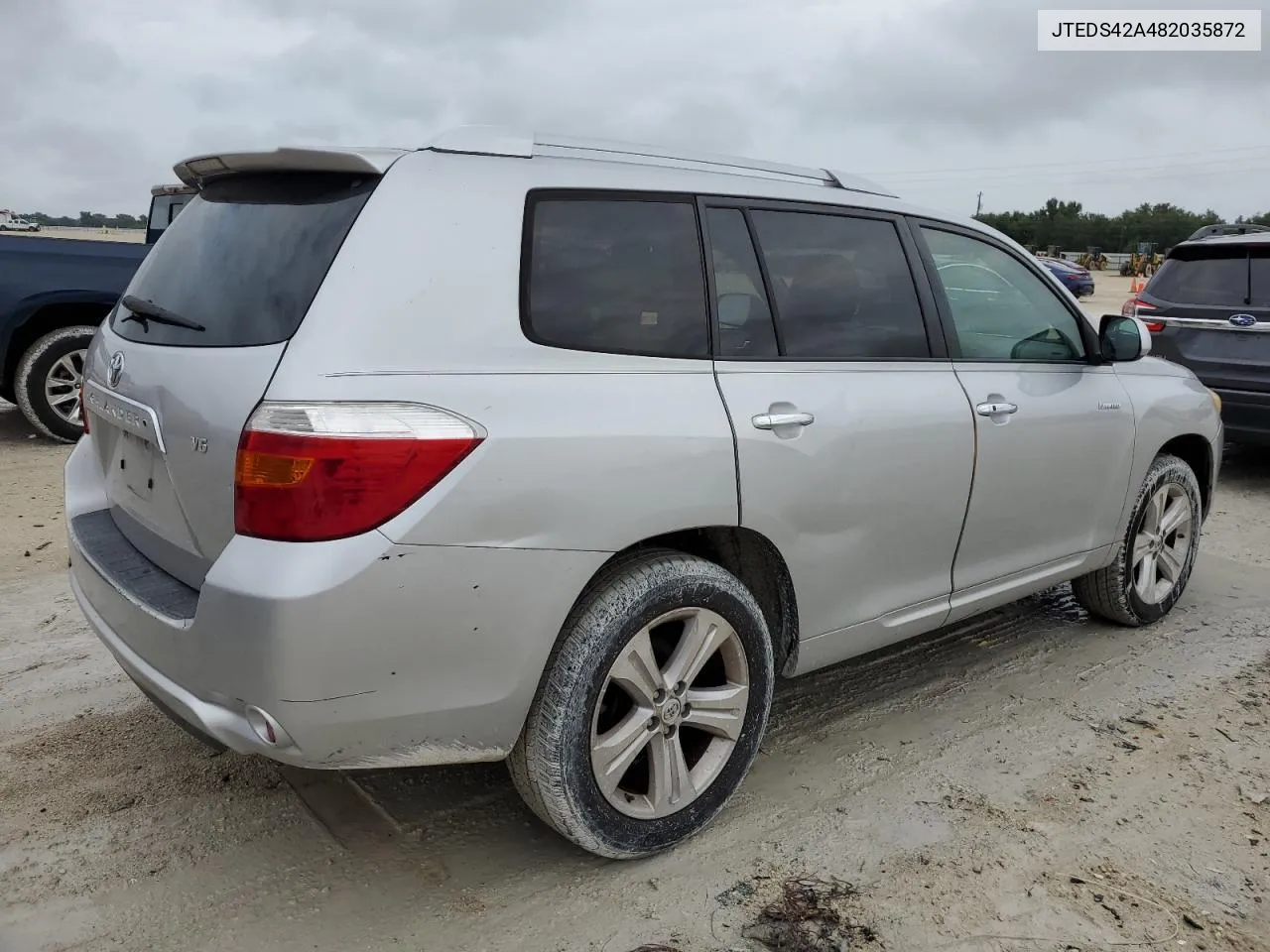 2008 Toyota Highlander Limited VIN: JTEDS42A482035872 Lot: 77494084