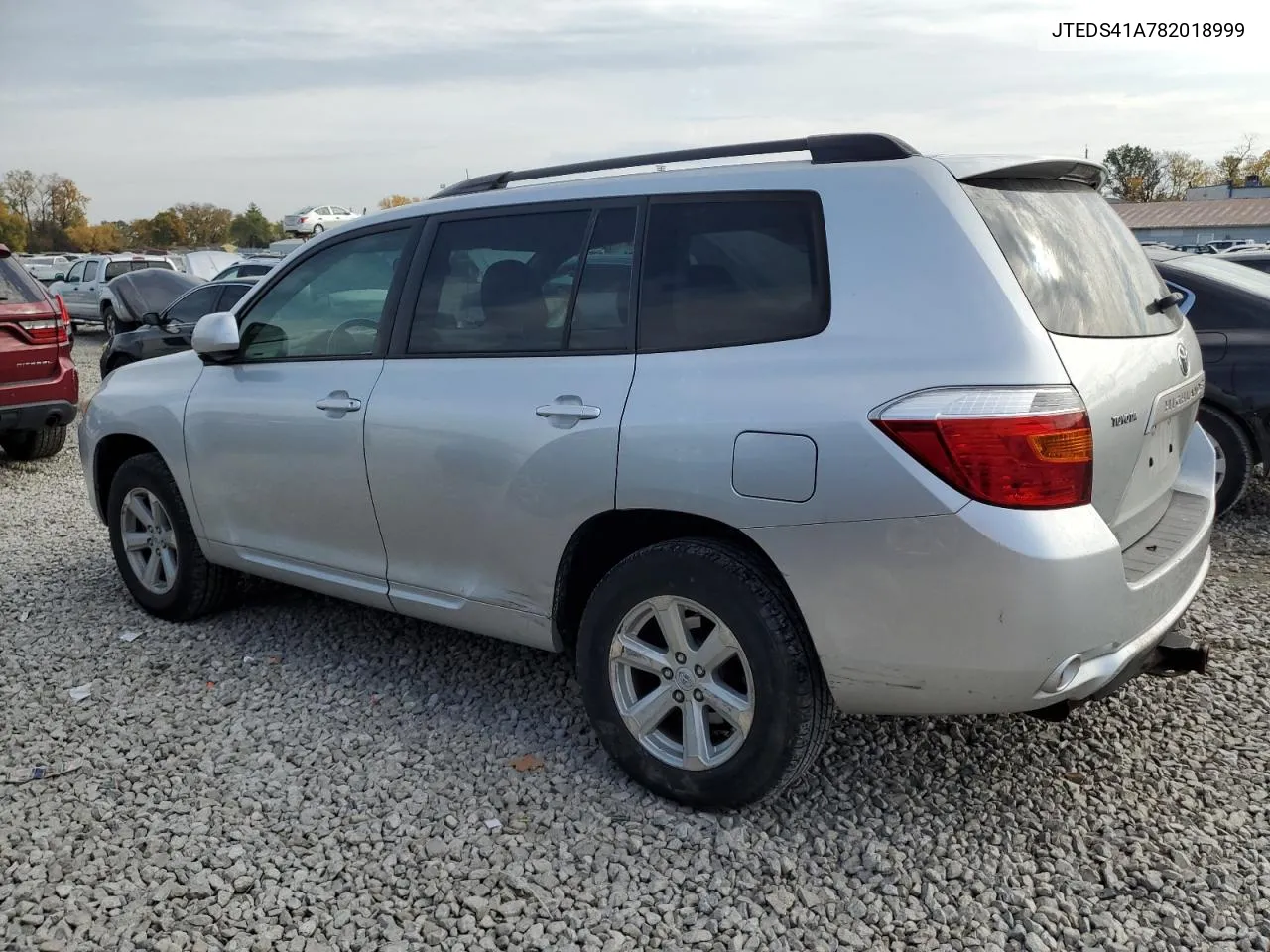 2008 Toyota Highlander VIN: JTEDS41A782018999 Lot: 77741454