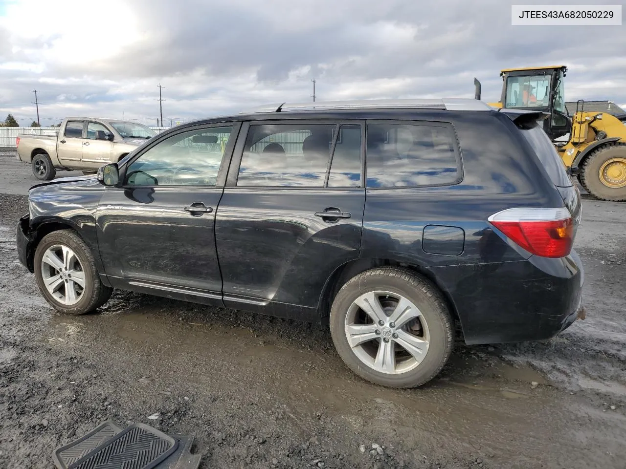 2008 Toyota Highlander Sport VIN: JTEES43A682050229 Lot: 77793914