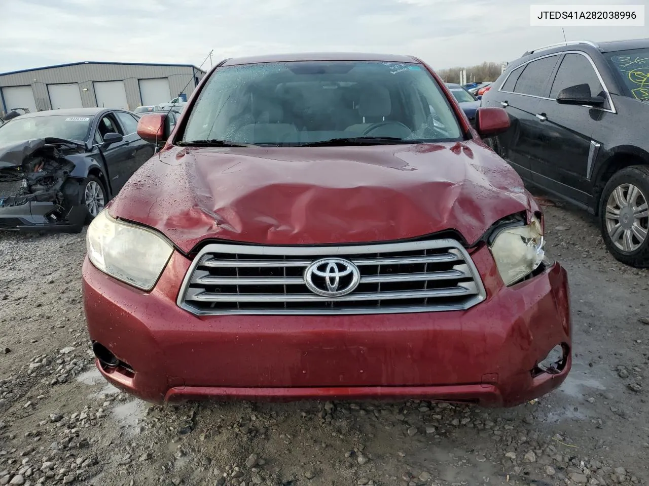 2008 Toyota Highlander VIN: JTEDS41A282038996 Lot: 77971184