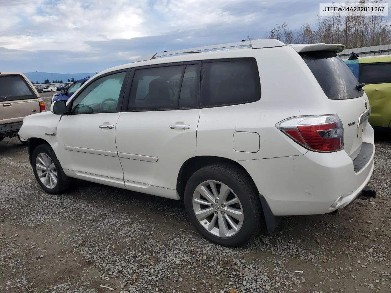 2008 Toyota Highlander Hybrid Limited VIN: JTEEW44A282011267 Lot: 78250304