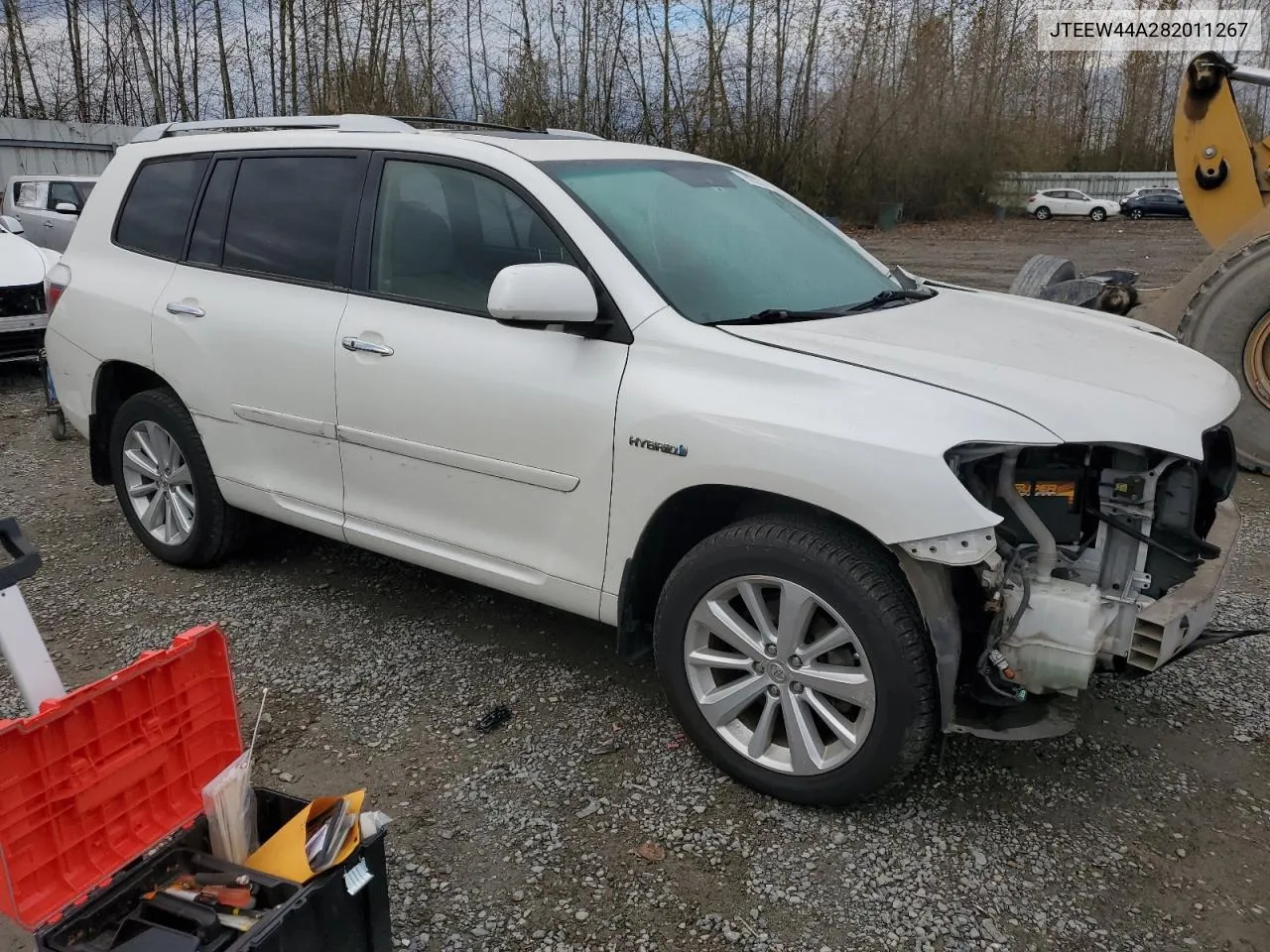 JTEEW44A282011267 2008 Toyota Highlander Hybrid Limited