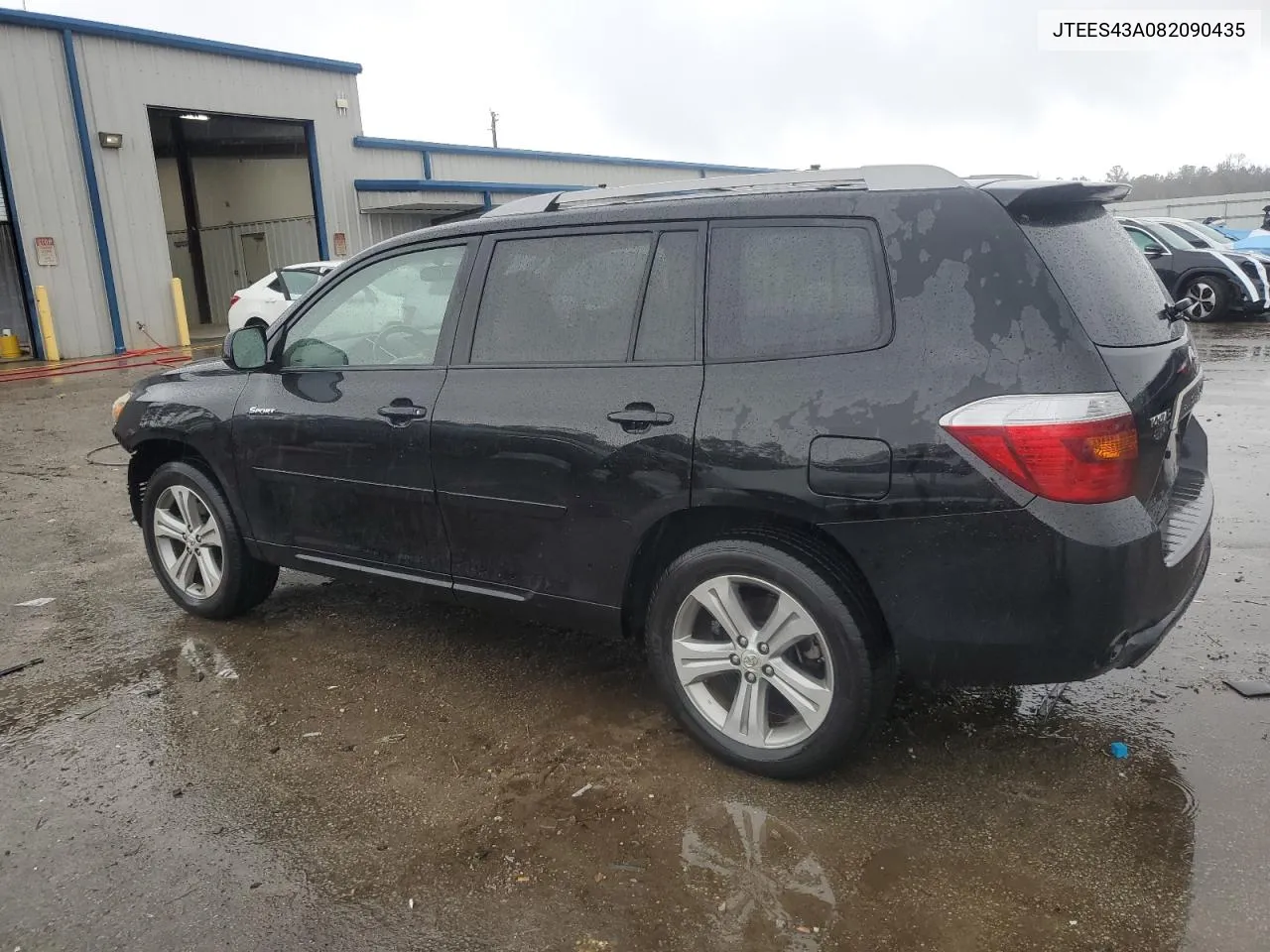 2008 Toyota Highlander Sport VIN: JTEES43A082090435 Lot: 78664734