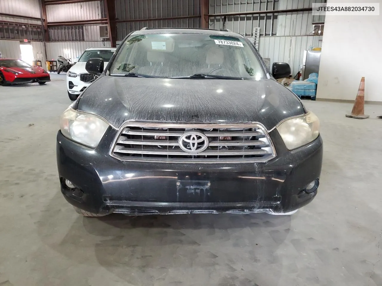 2008 Toyota Highlander Sport VIN: JTEES43A882034730 Lot: 78733024