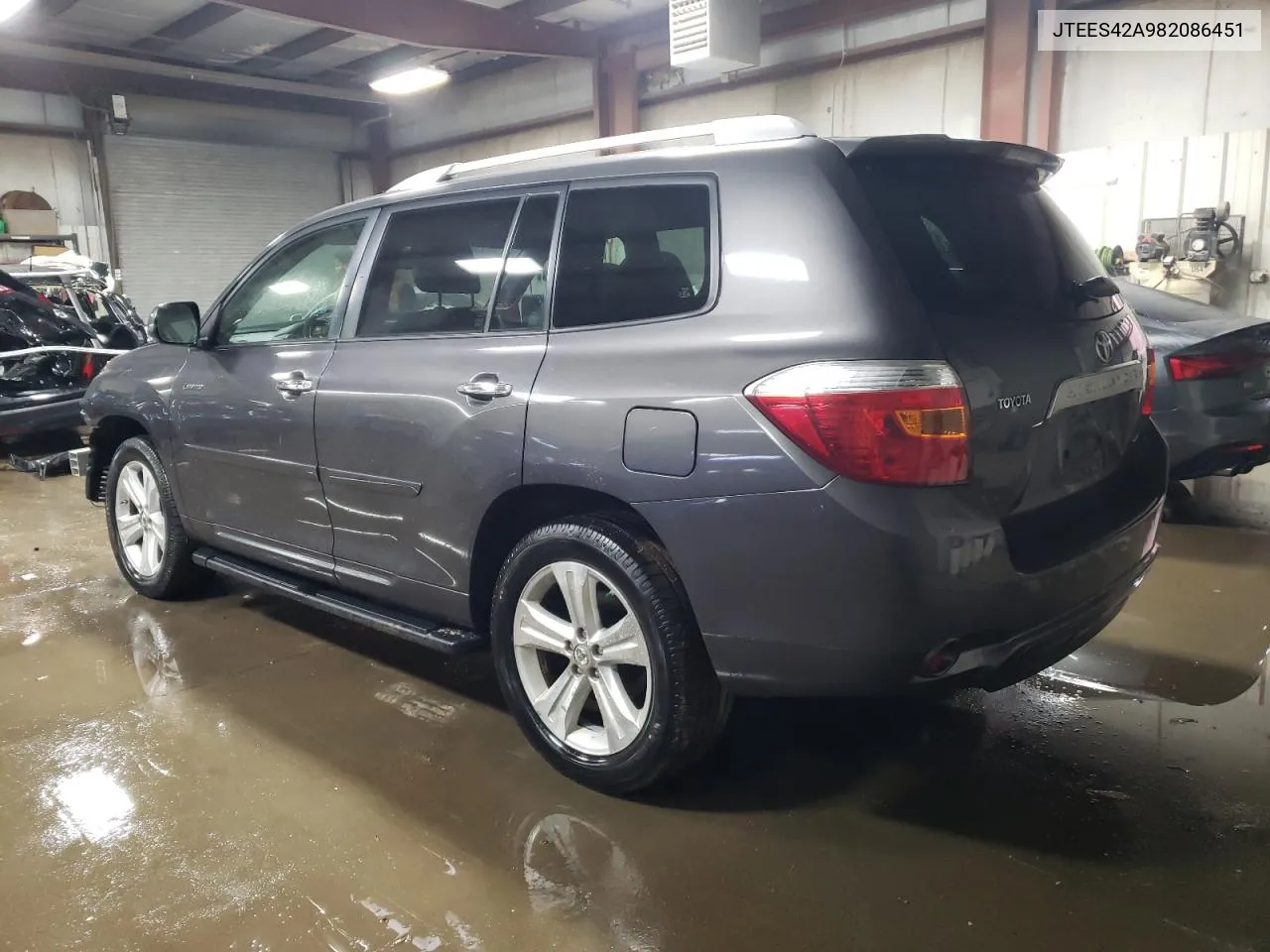 2008 Toyota Highlander Limited VIN: JTEES42A982086451 Lot: 79116824