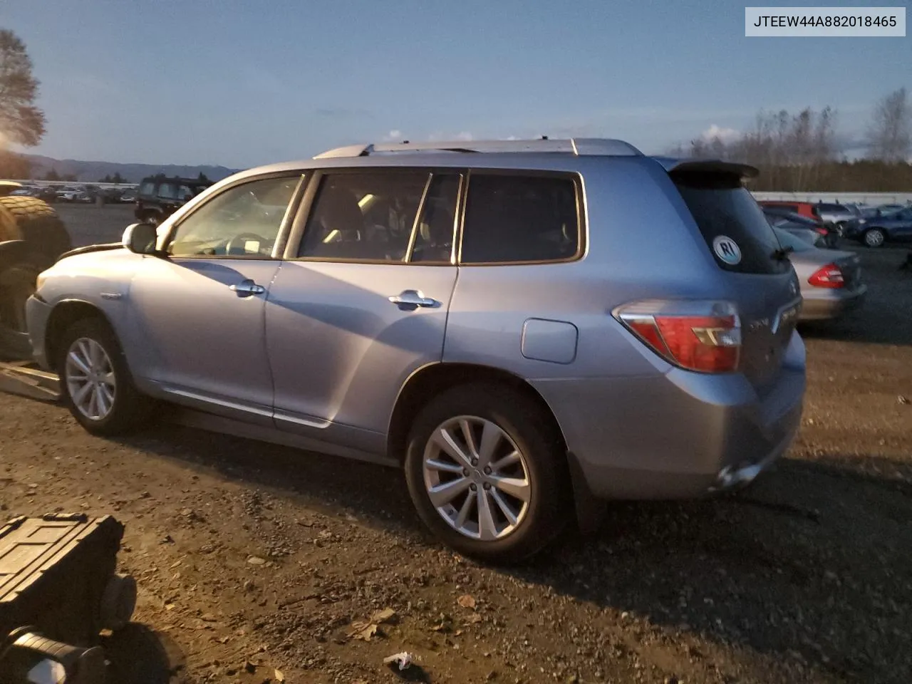 2008 Toyota Highlander Hybrid Limited VIN: JTEEW44A882018465 Lot: 79313184