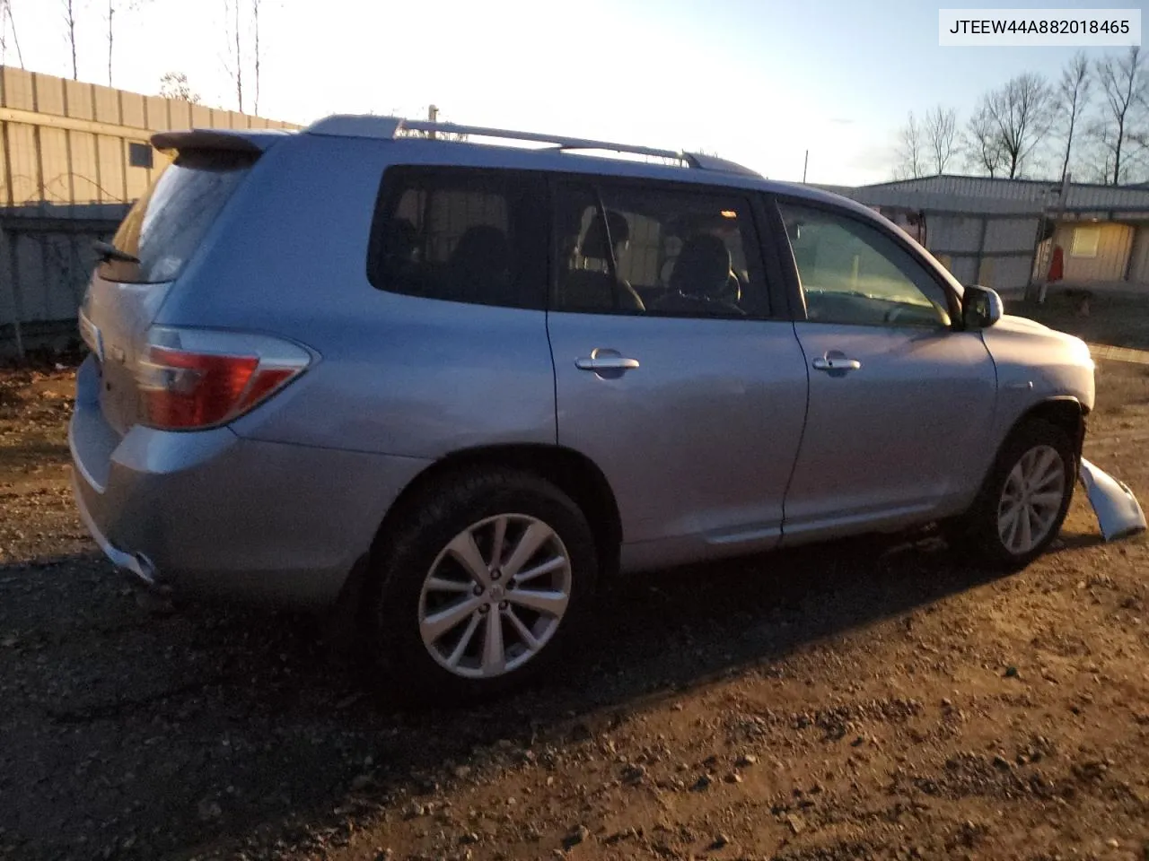 2008 Toyota Highlander Hybrid Limited VIN: JTEEW44A882018465 Lot: 79313184