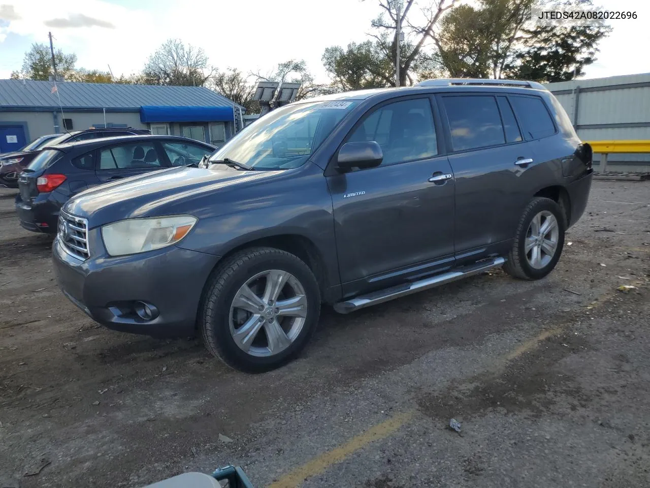 2008 Toyota Highlander Limited VIN: JTEDS42A082022696 Lot: 79412434