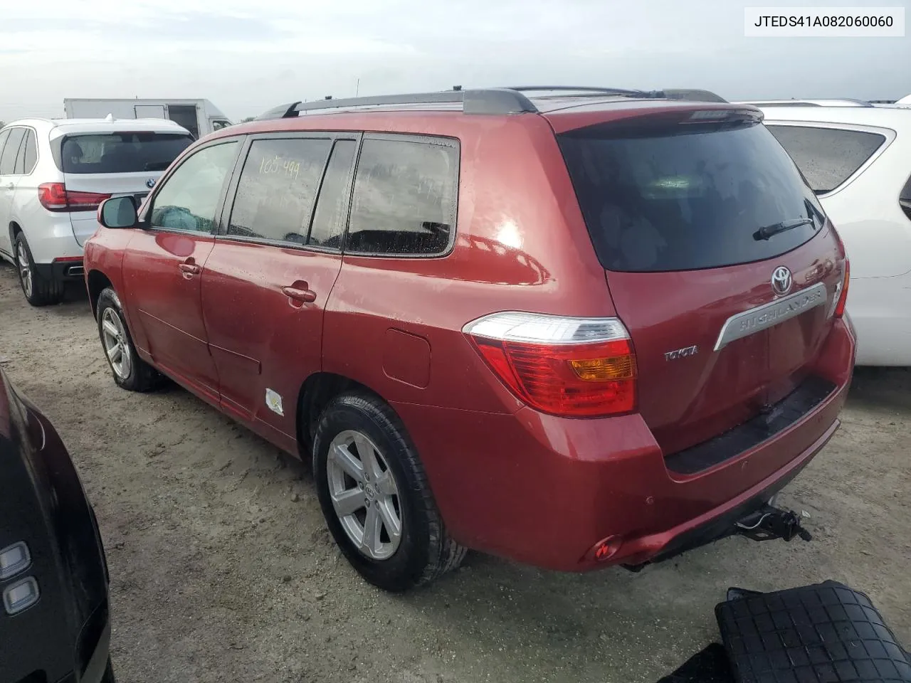 2008 Toyota Highlander VIN: JTEDS41A082060060 Lot: 79466874