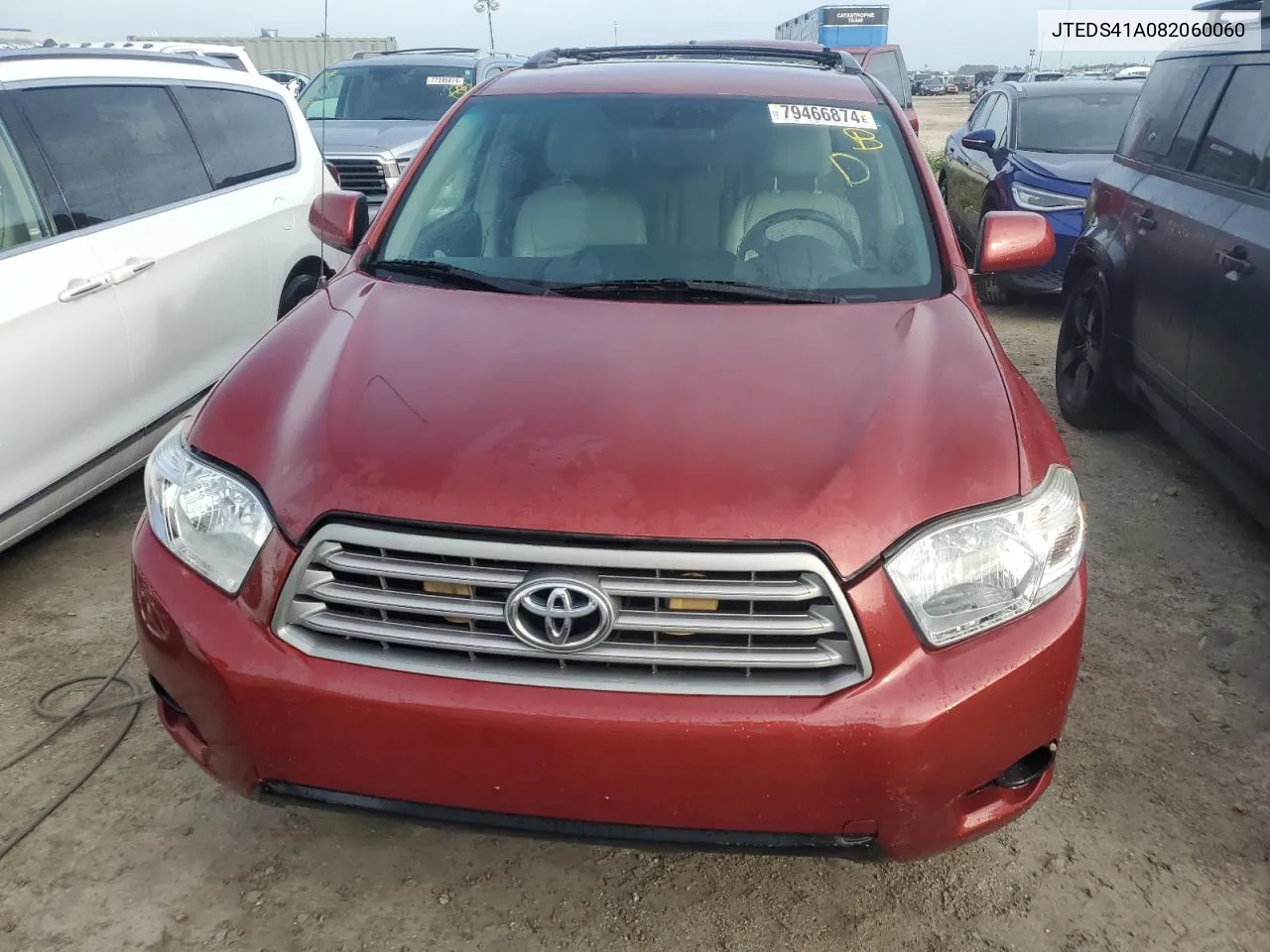 2008 Toyota Highlander VIN: JTEDS41A082060060 Lot: 79466874