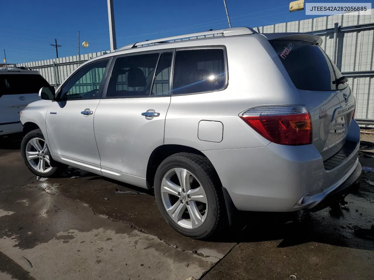 2008 Toyota Highlander Limited VIN: JTEES42A282056885 Lot: 79752954