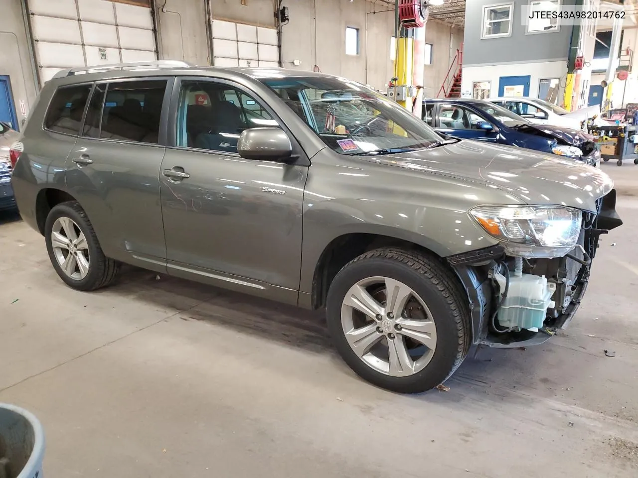 2008 Toyota Highlander Sport VIN: JTEES43A982014762 Lot: 79837014