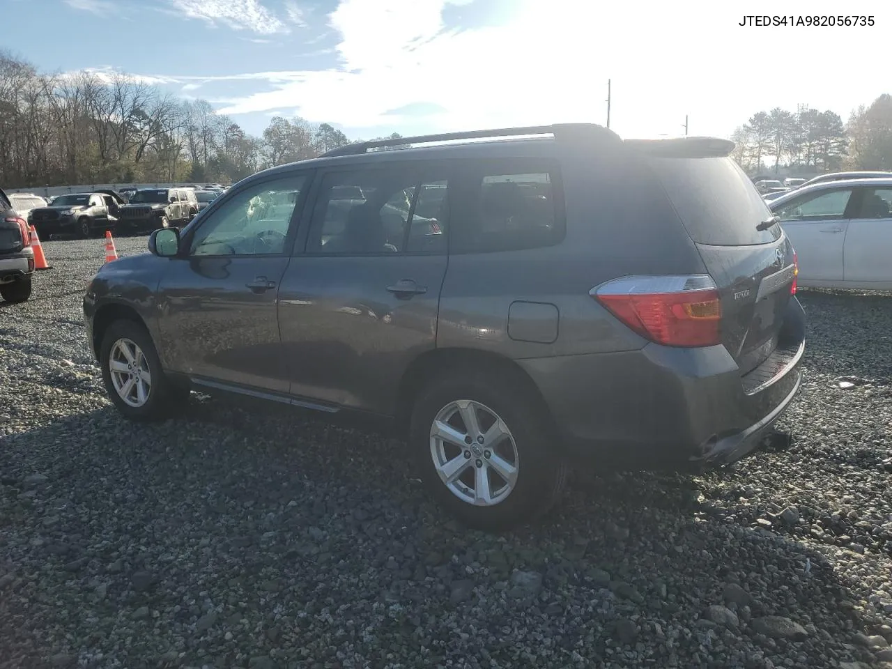 2008 Toyota Highlander VIN: JTEDS41A982056735 Lot: 80216864