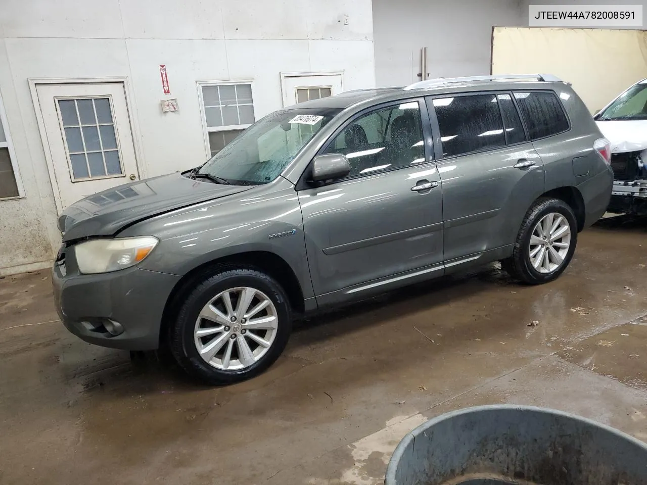 2008 Toyota Highlander Hybrid Limited VIN: JTEEW44A782008591 Lot: 80476074