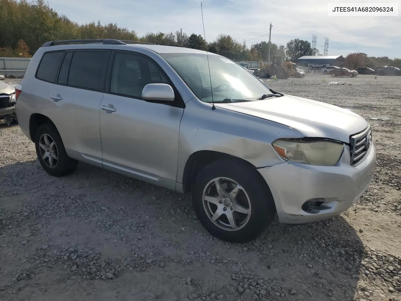 2008 Toyota Highlander VIN: JTEES41A682096324 Lot: 80951154