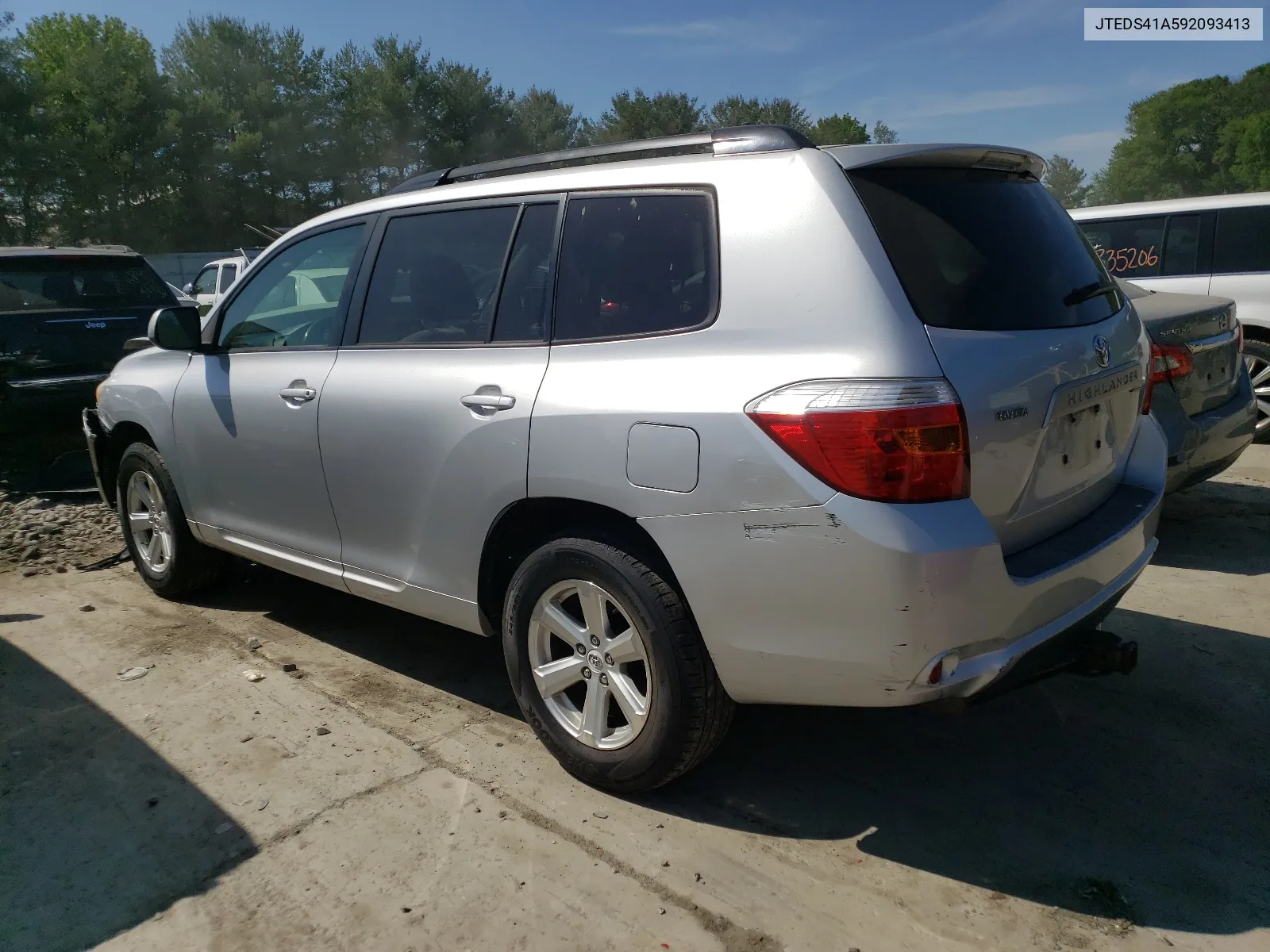 2009 Toyota Highlander VIN: JTEDS41A592093413 Lot: 50338034