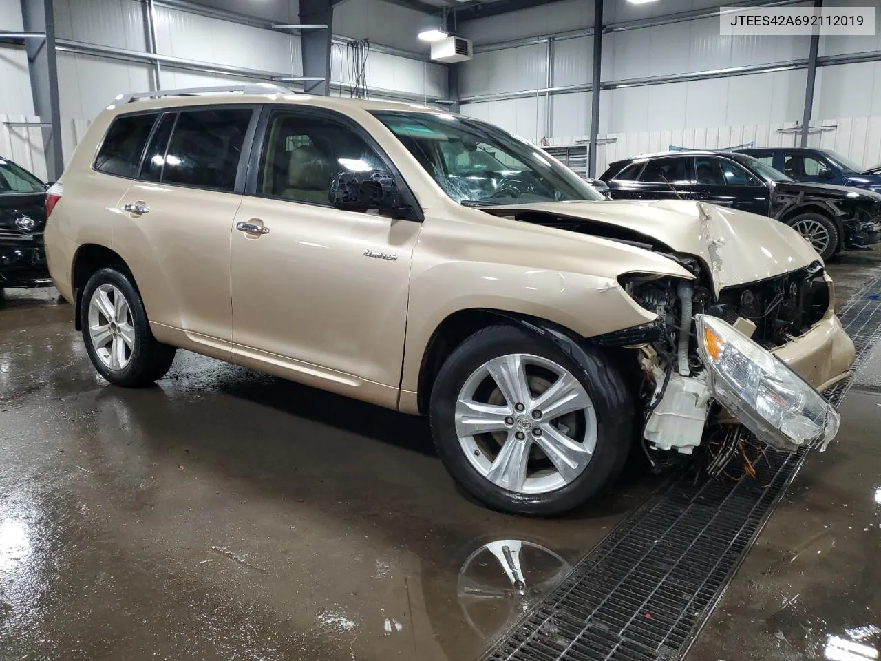 2009 Toyota Highlander Limited VIN: JTEES42A692112019 Lot: 56216054