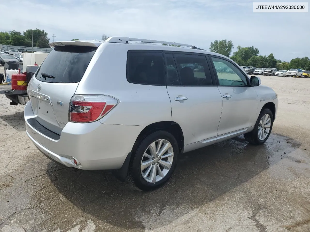 2009 Toyota Highlander Hybrid Limited VIN: JTEEW44A292030600 Lot: 56740284