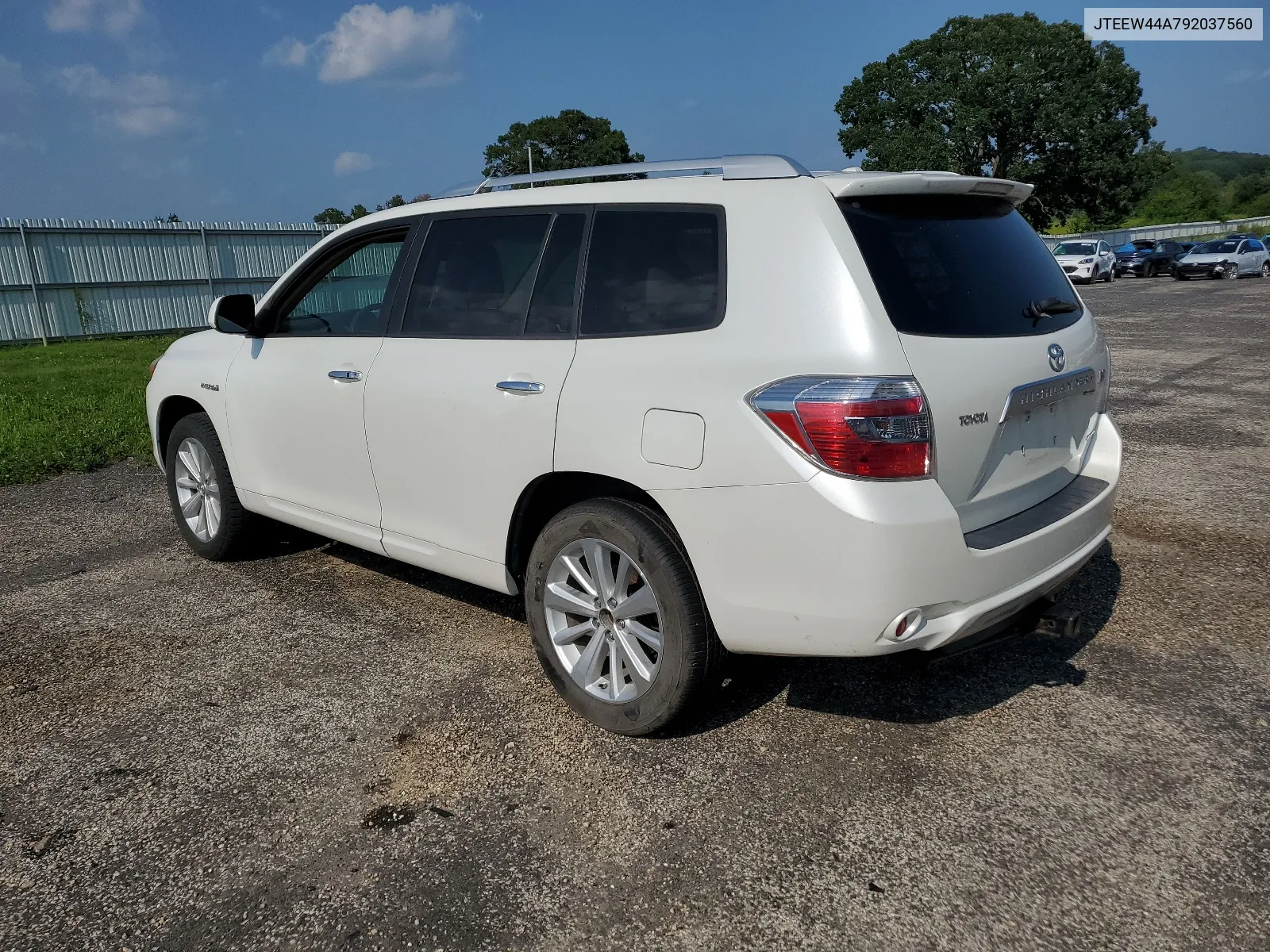 2009 Toyota Highlander Hybrid Limited VIN: JTEEW44A792037560 Lot: 65415934