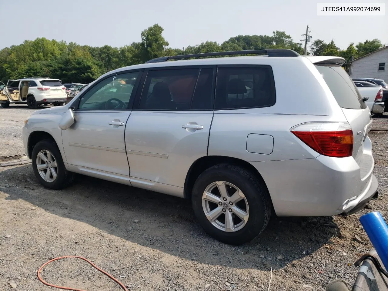 2009 Toyota Highlander VIN: JTEDS41A992074699 Lot: 67411874