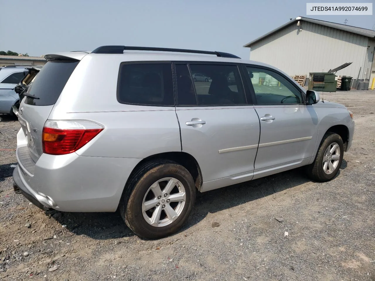 2009 Toyota Highlander VIN: JTEDS41A992074699 Lot: 67411874