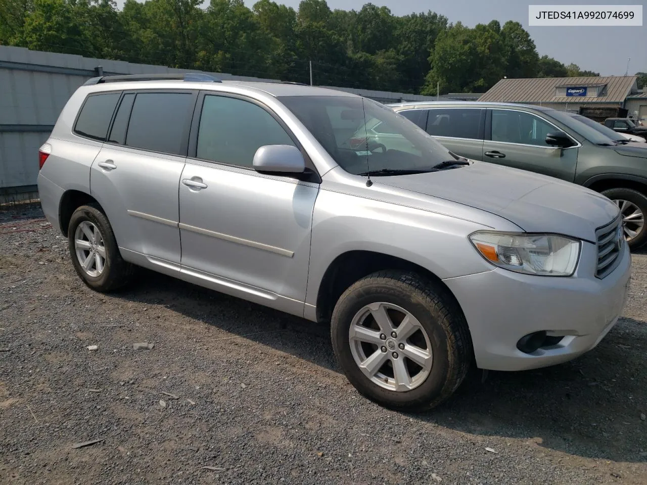 2009 Toyota Highlander VIN: JTEDS41A992074699 Lot: 67411874