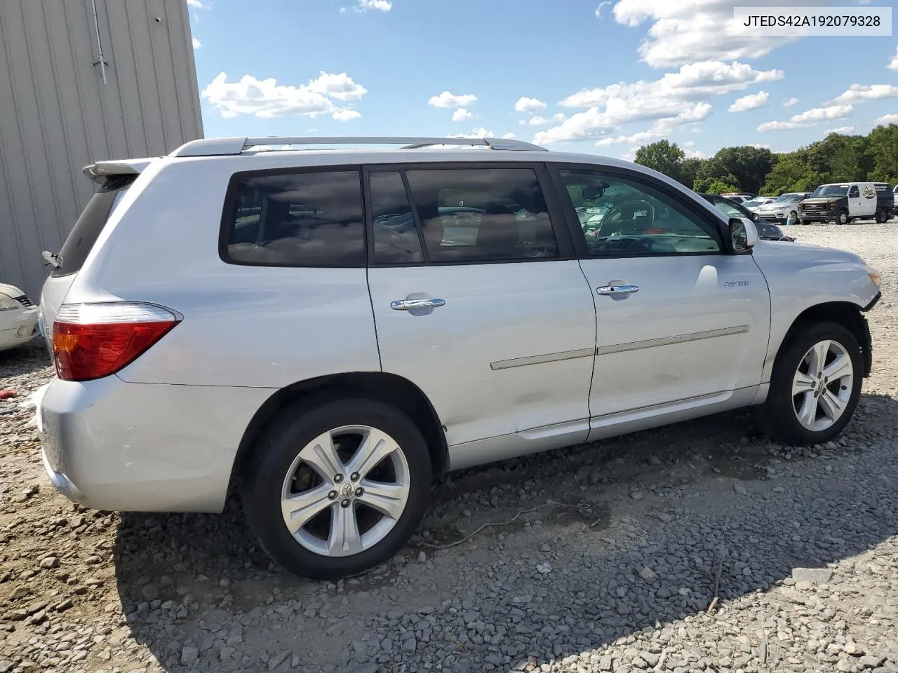 2009 Toyota Highlander Limited VIN: JTEDS42A192079328 Lot: 68015144