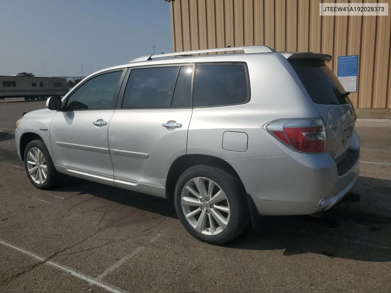 2009 Toyota Highlander Hybrid VIN: JTEEW41A192028373 Lot: 68161684