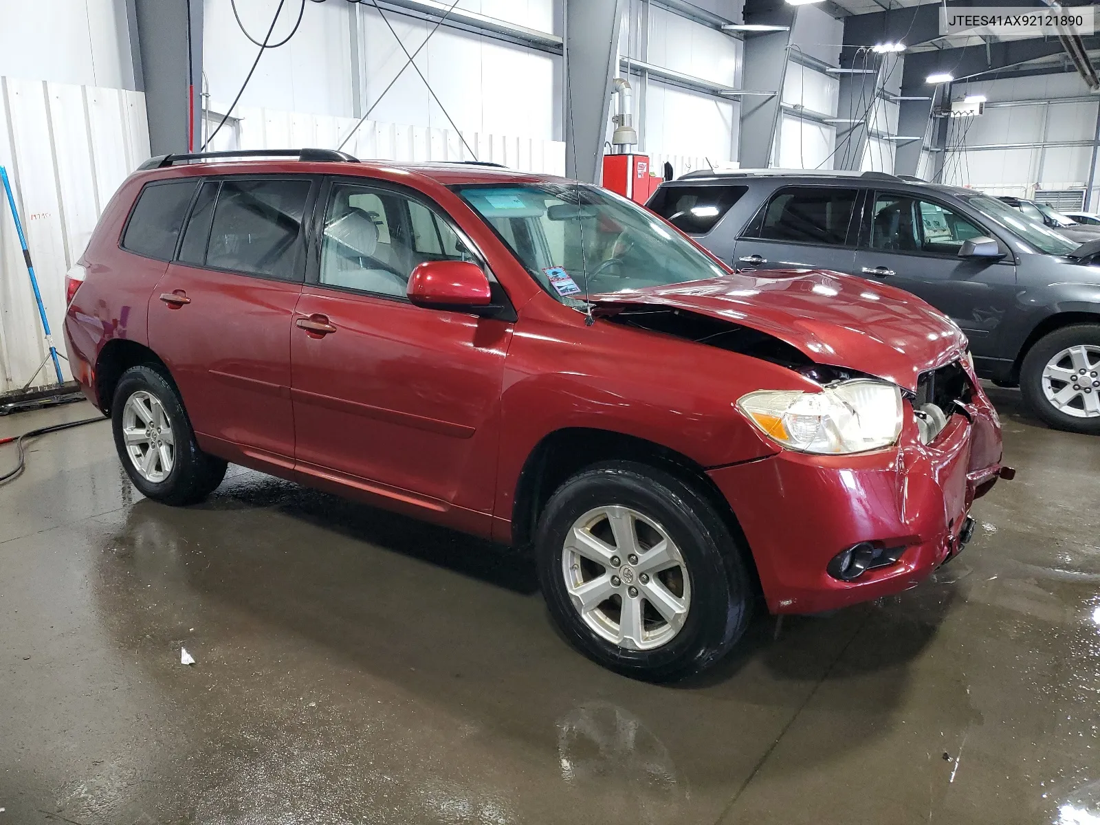 2009 Toyota Highlander VIN: JTEES41AX92121890 Lot: 68643204