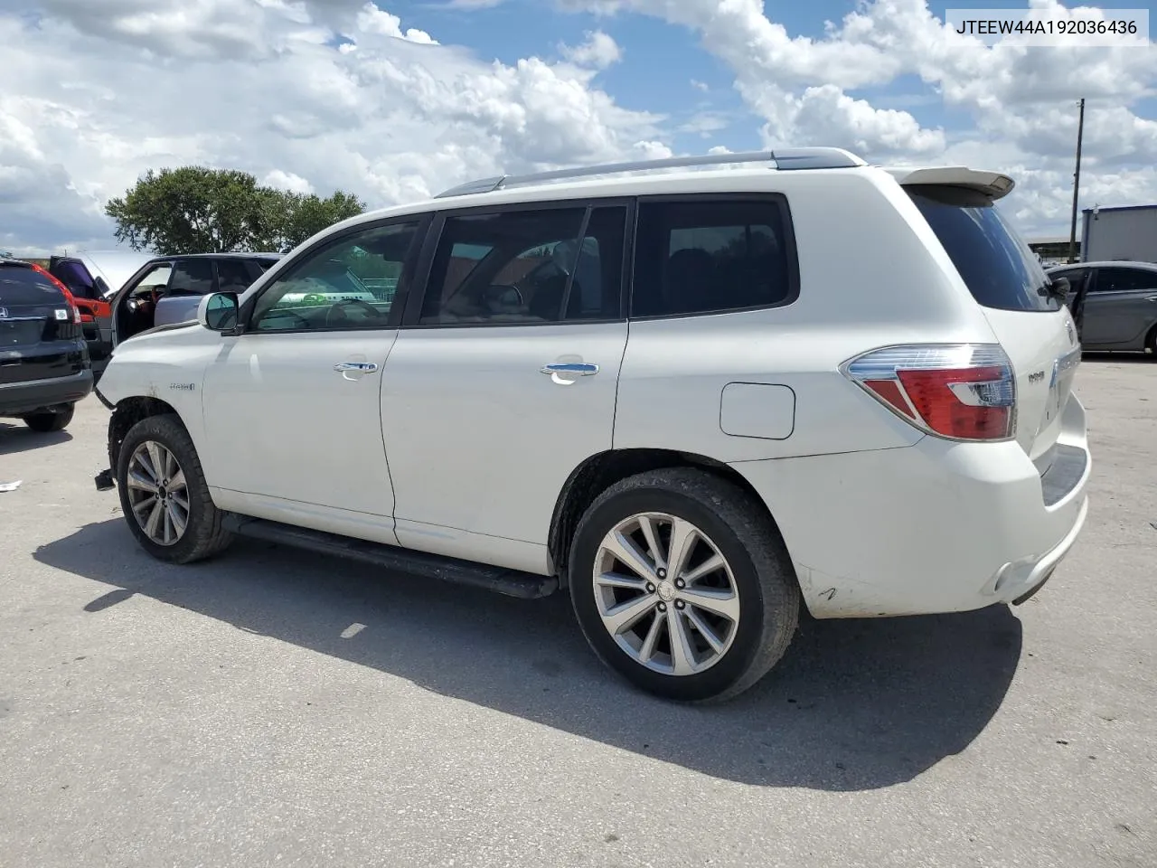 JTEEW44A192036436 2009 Toyota Highlander Hybrid Limited