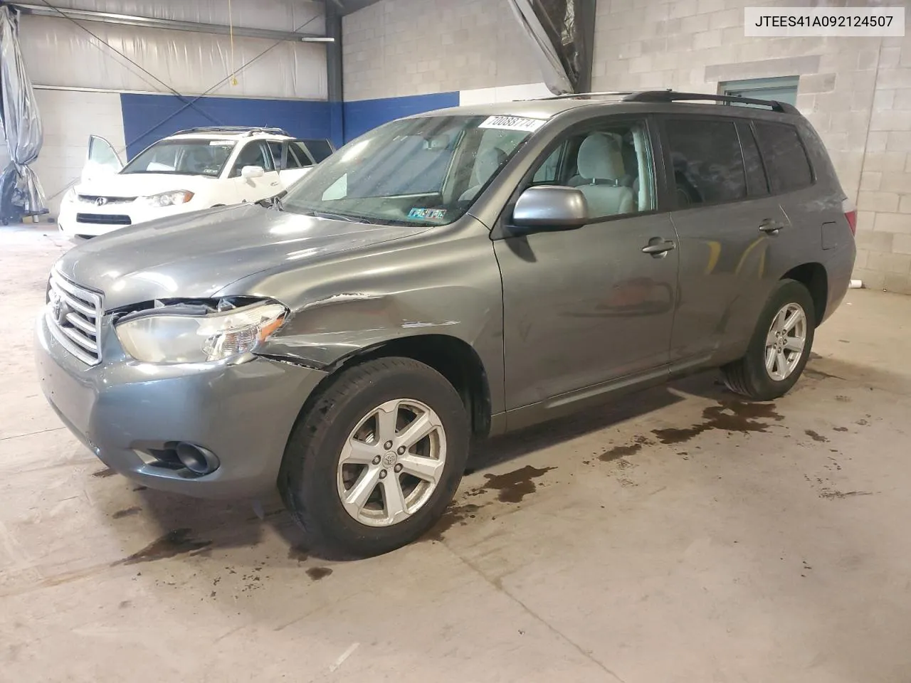 2009 Toyota Highlander VIN: JTEES41A092124507 Lot: 70088774