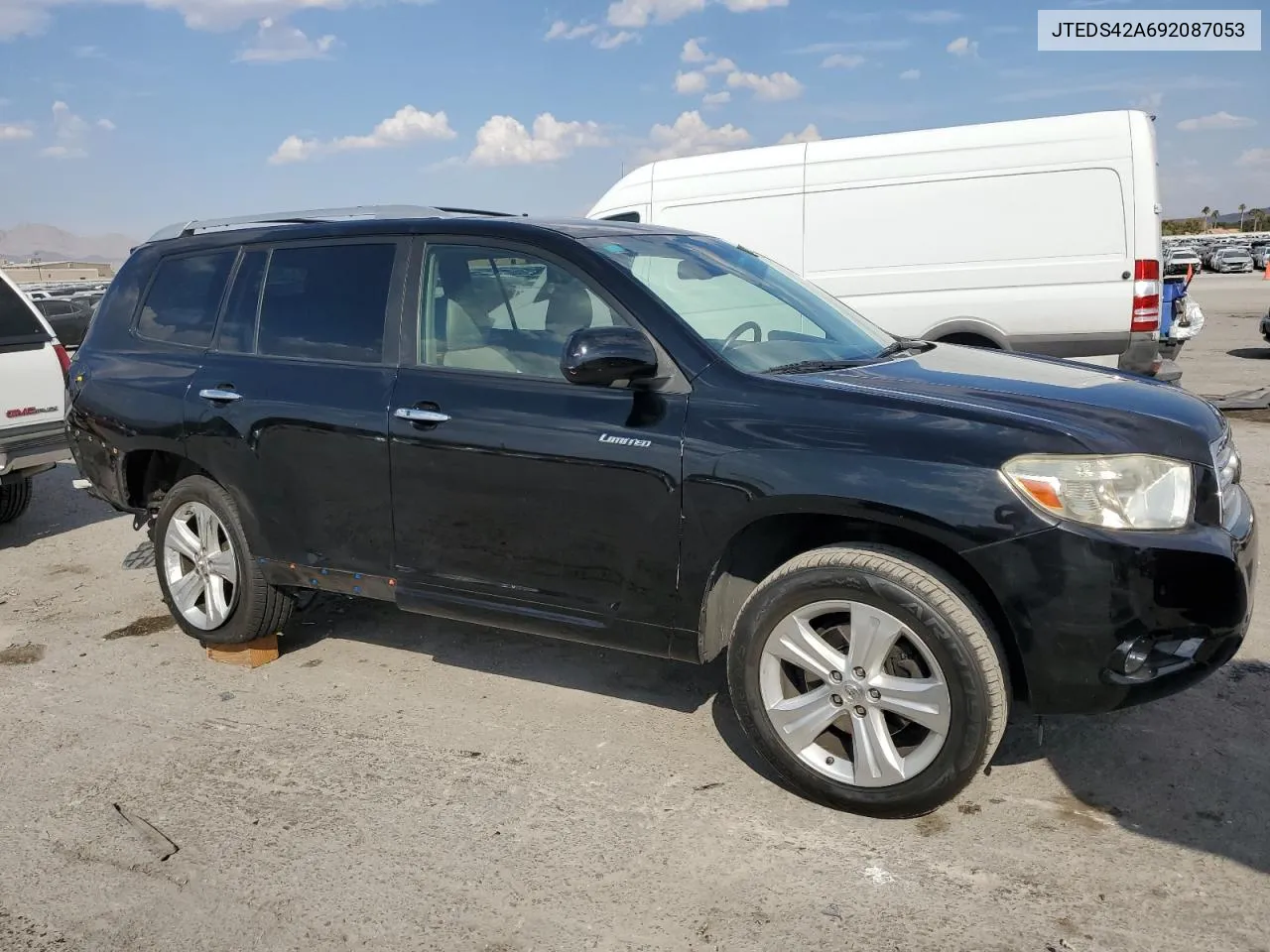 2009 Toyota Highlander Limited VIN: JTEDS42A692087053 Lot: 70811434