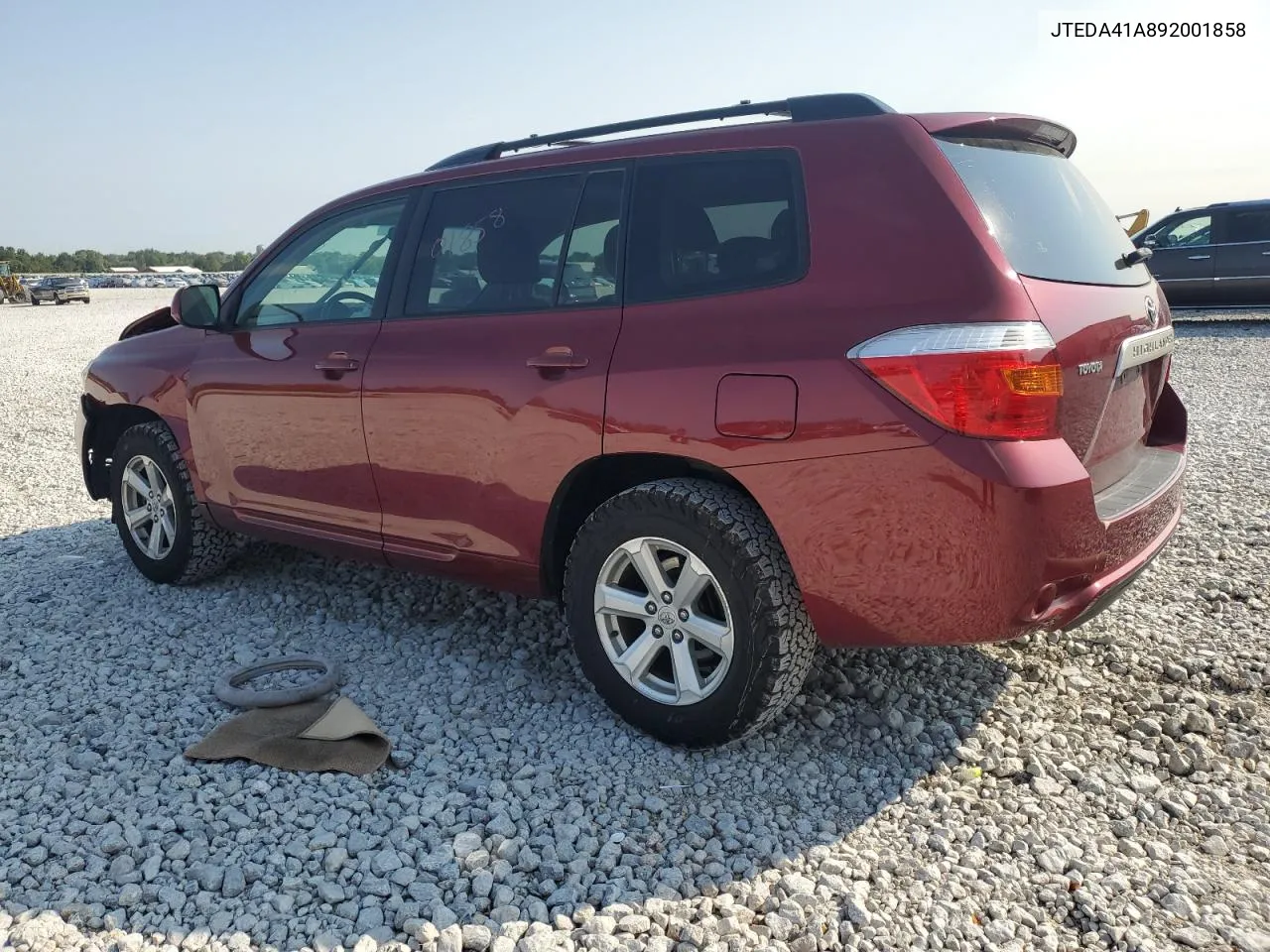 2009 Toyota Highlander VIN: JTEDA41A892001858 Lot: 71050734