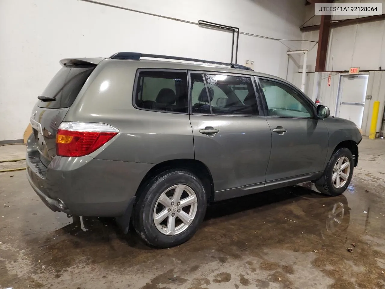 2009 Toyota Highlander VIN: JTEES41A192128064 Lot: 71280614