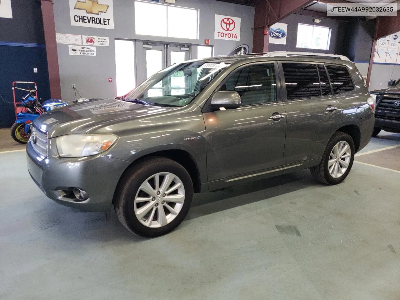 2009 Toyota Highlander Hybrid Limited VIN: JTEEW44A992032635 Lot: 71415134