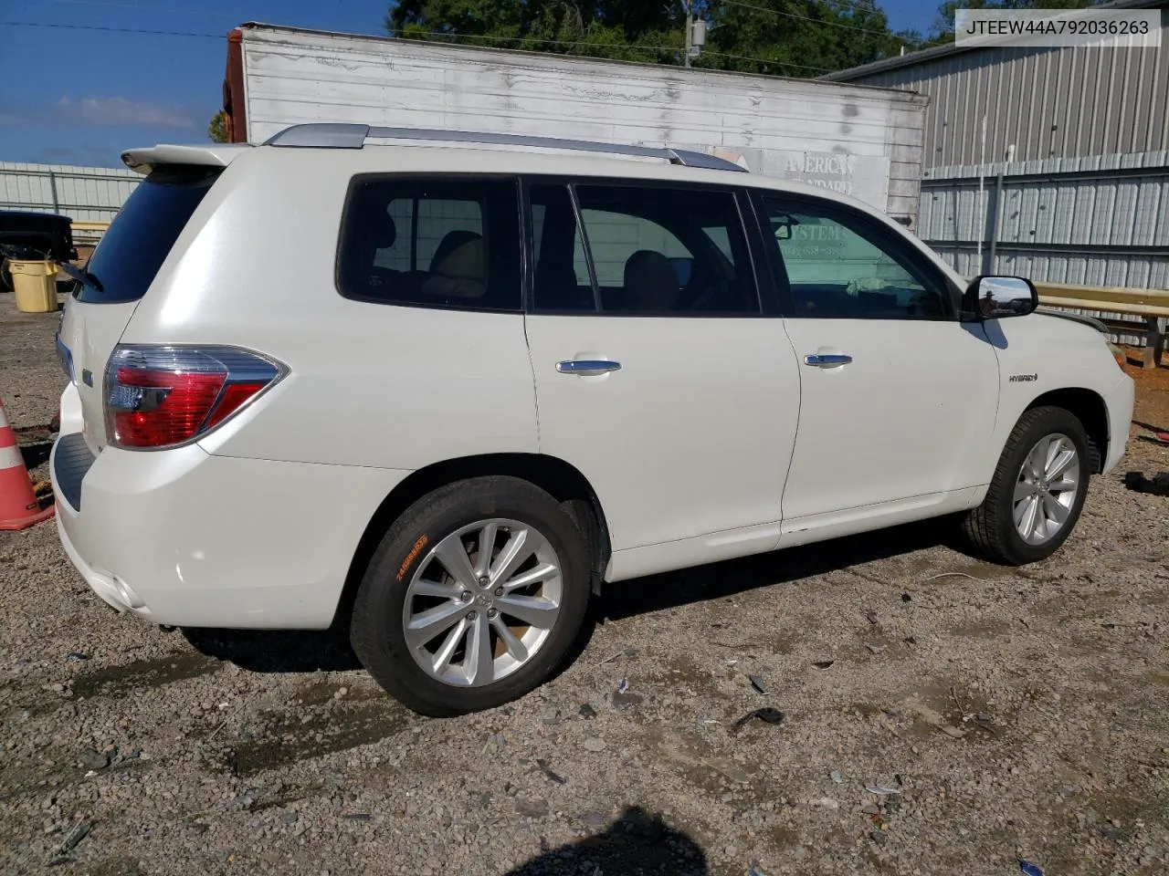 2009 Toyota Highlander Hybrid Limited VIN: JTEEW44A792036263 Lot: 71612944