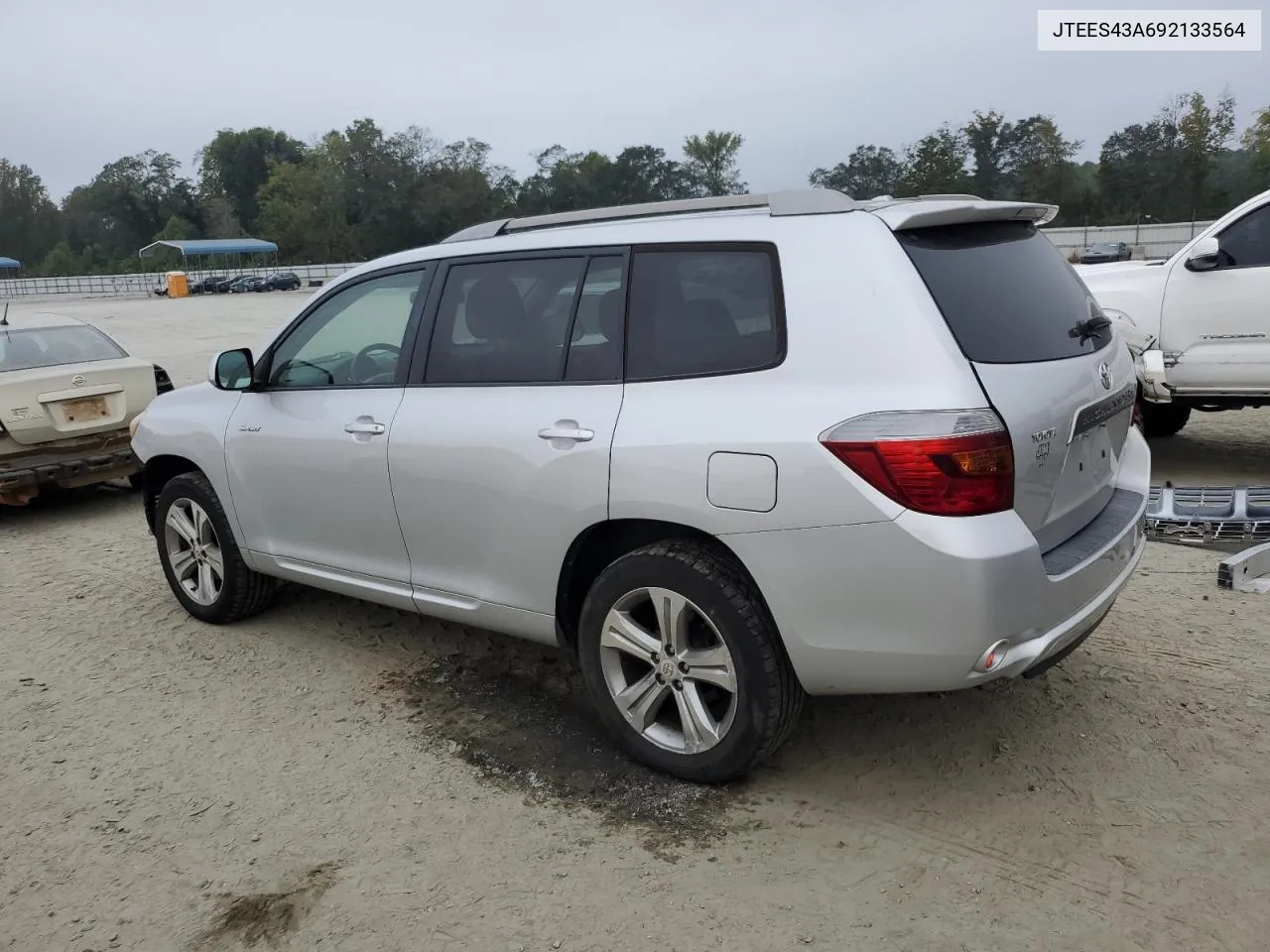 2009 Toyota Highlander Sport VIN: JTEES43A692133564 Lot: 71790674