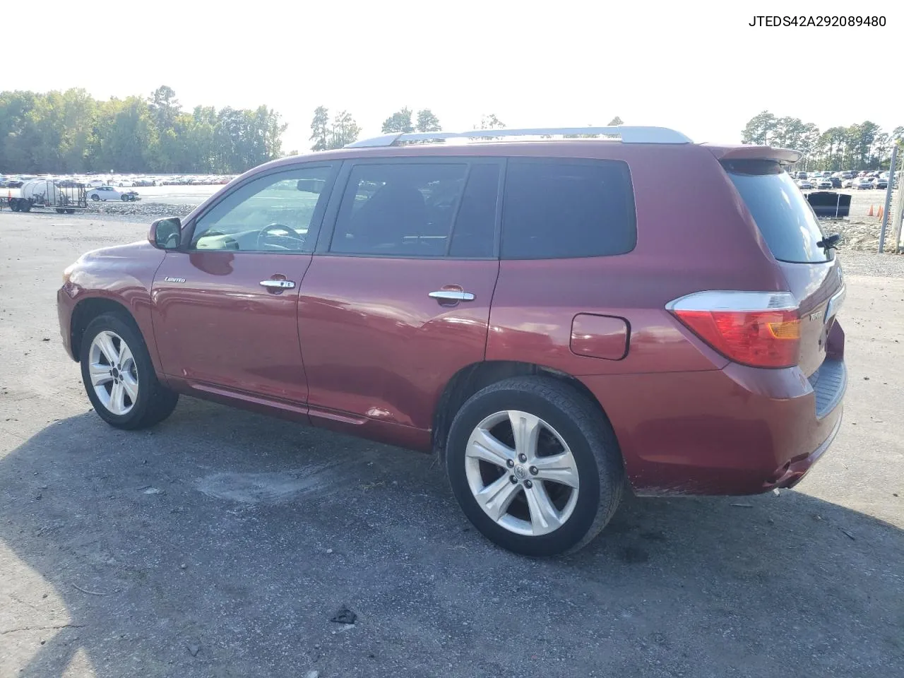 2009 Toyota Highlander Limited VIN: JTEDS42A292089480 Lot: 71930994