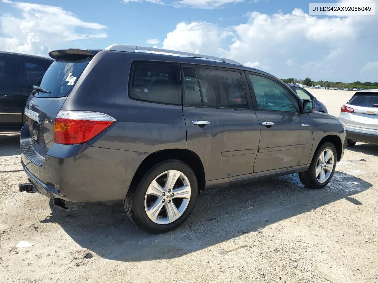 2009 Toyota Highlander Limited VIN: JTEDS42AX92086049 Lot: 71989314