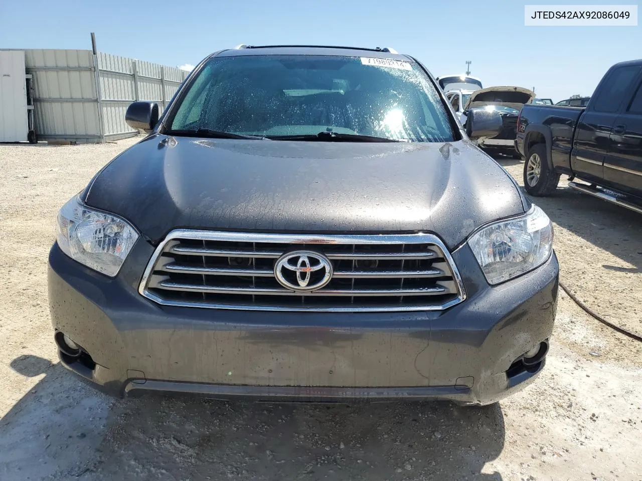 2009 Toyota Highlander Limited VIN: JTEDS42AX92086049 Lot: 71989314