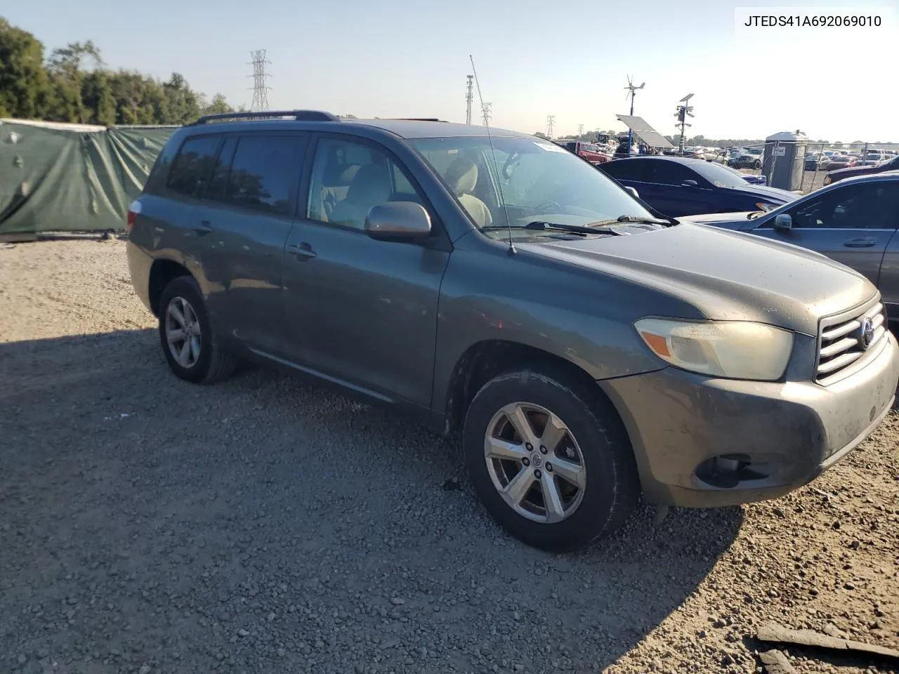 2009 Toyota Highlander VIN: JTEDS41A692069010 Lot: 72073294