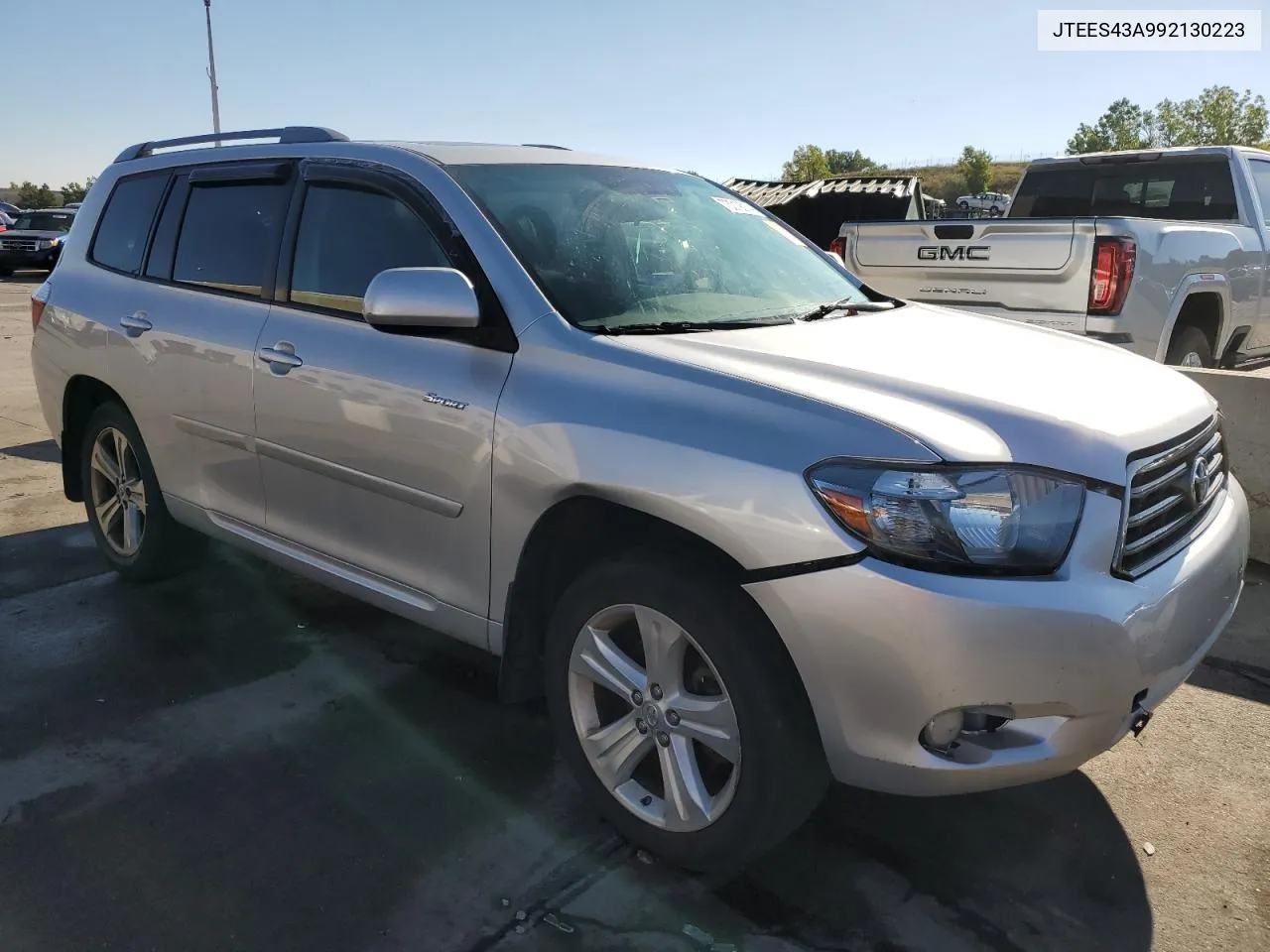 2009 Toyota Highlander Sport VIN: JTEES43A992130223 Lot: 73019014