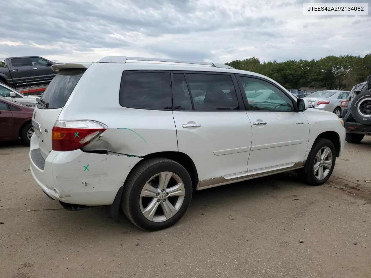 2009 Toyota Highlander Limited VIN: JTEES42A292134082 Lot: 73221054