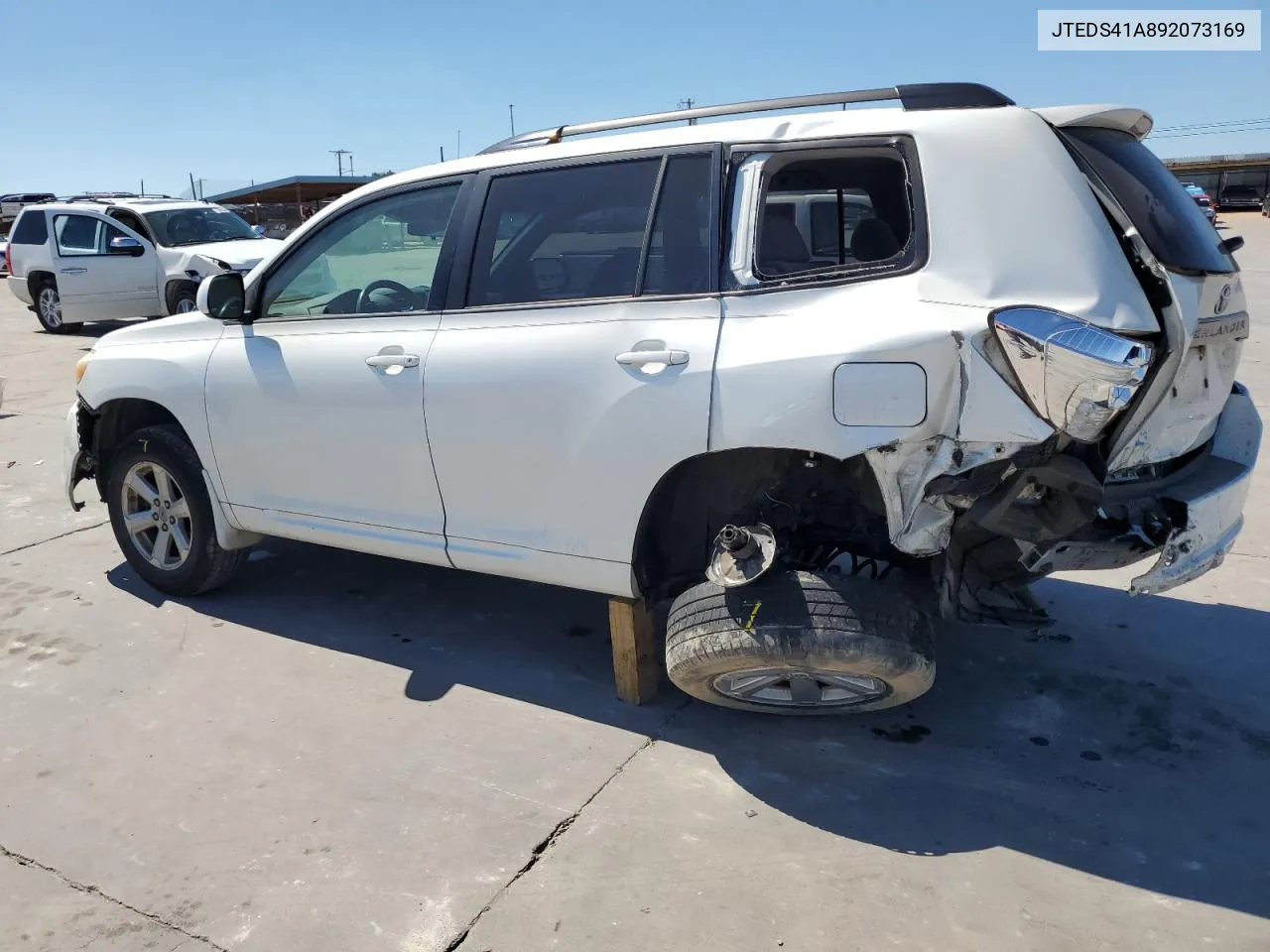 2009 Toyota Highlander VIN: JTEDS41A892073169 Lot: 73413134