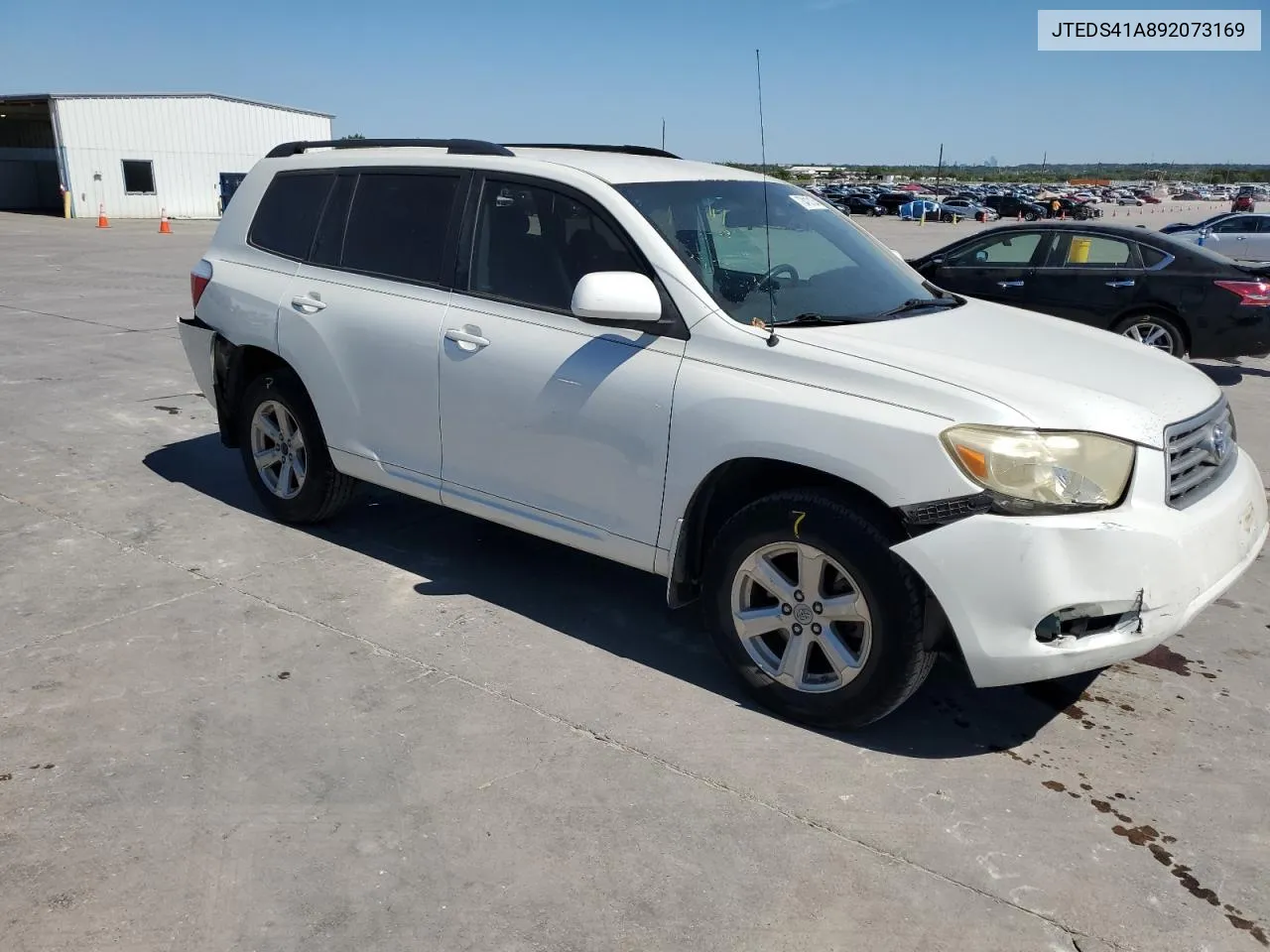 2009 Toyota Highlander VIN: JTEDS41A892073169 Lot: 73413134