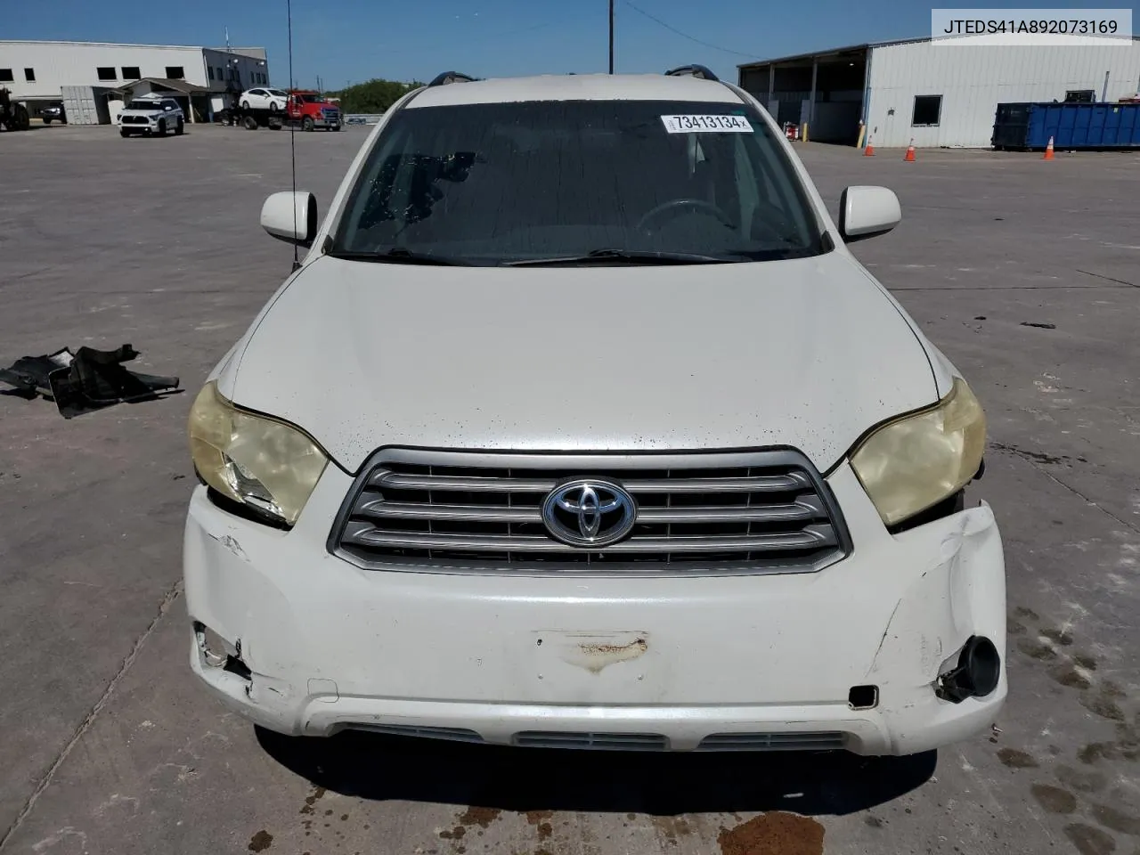 2009 Toyota Highlander VIN: JTEDS41A892073169 Lot: 73413134