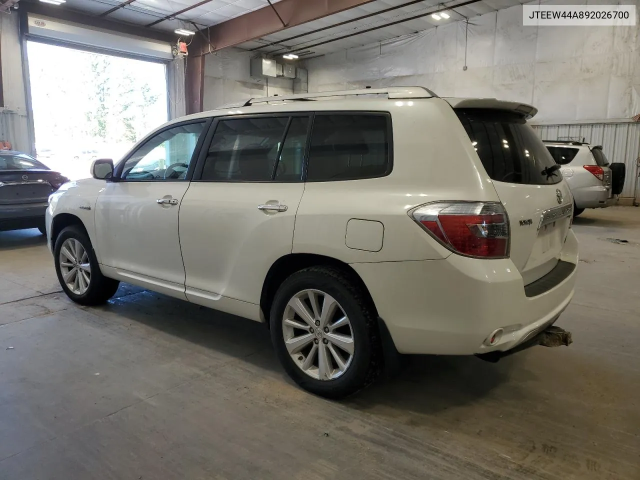 2009 Toyota Highlander Hybrid Limited VIN: JTEEW44A892026700 Lot: 73560154