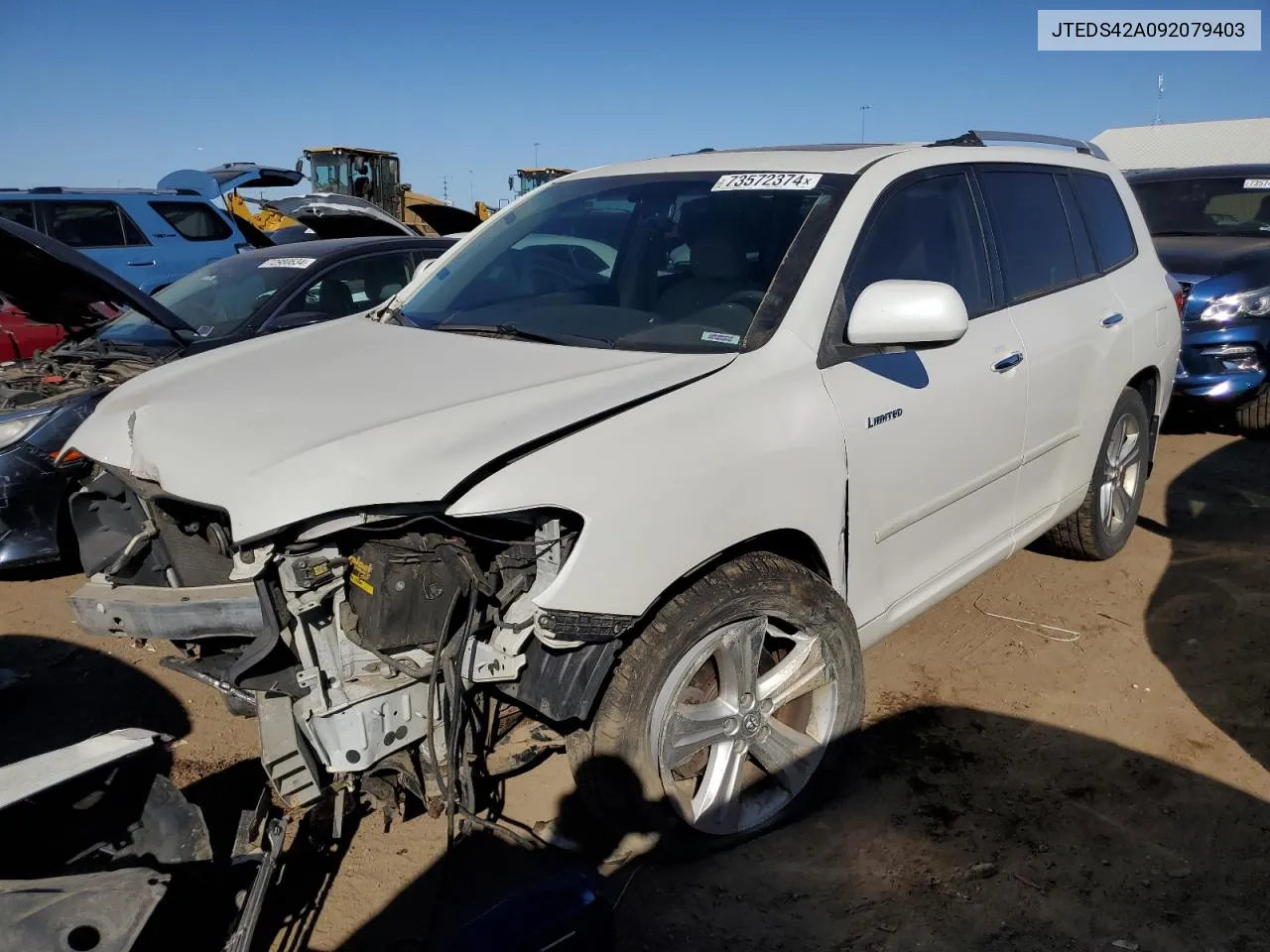 JTEDS42A092079403 2009 Toyota Highlander Limited